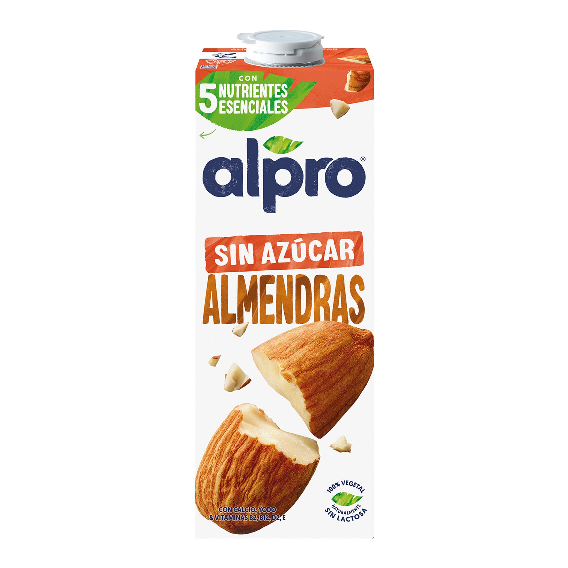 Bebida  vegetal almendra s/azucar Alpro 1l