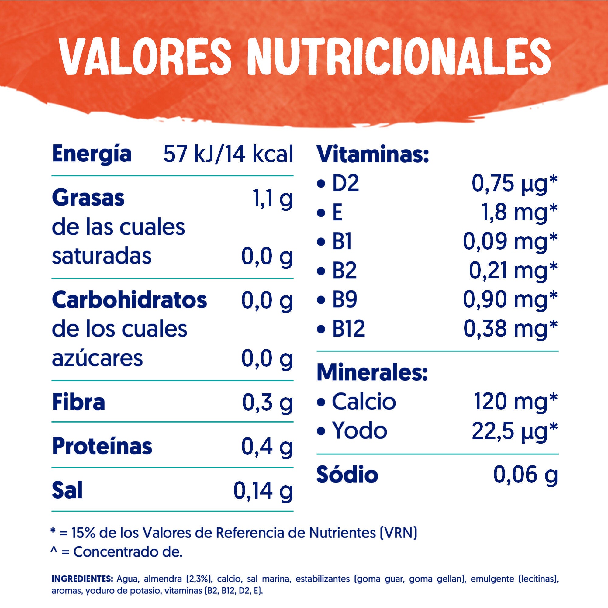 Bebida  vegetal almendra s/azucar Alpro 1l