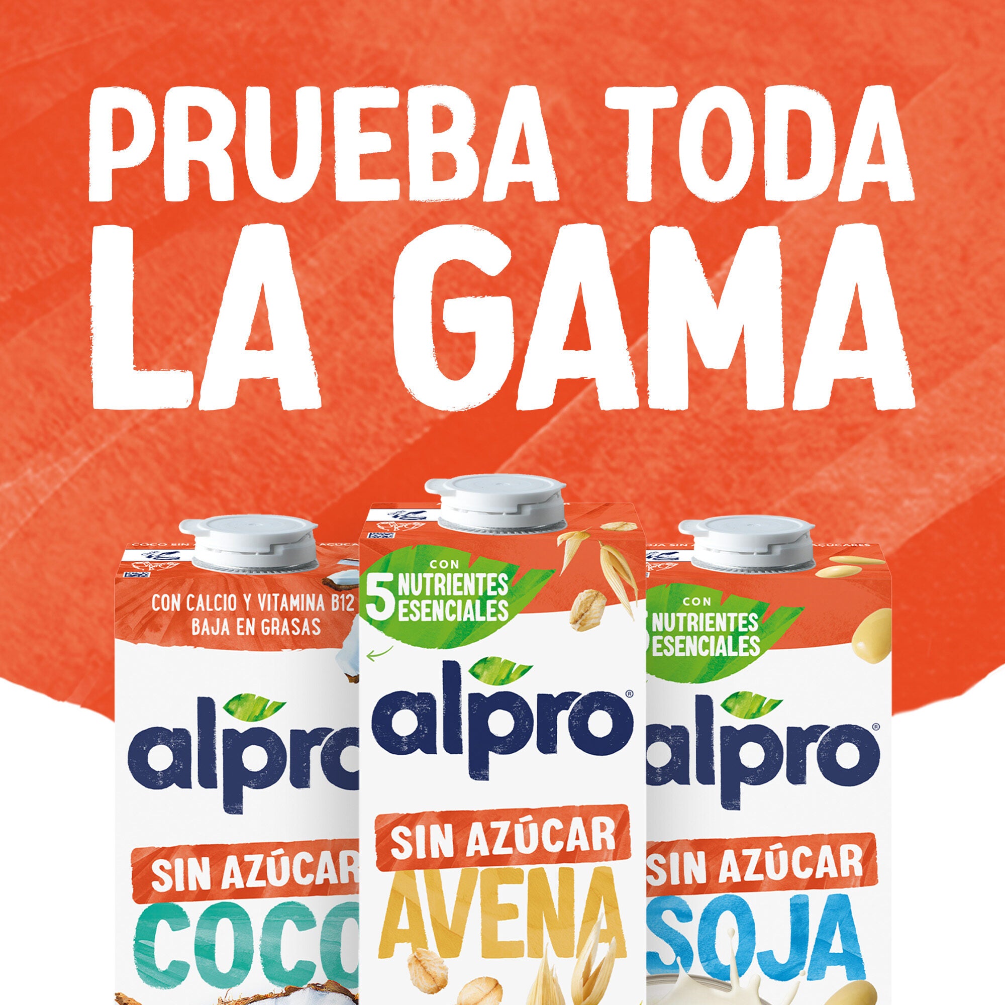 Bebida  vegetal almendra s/azucar Alpro 1l