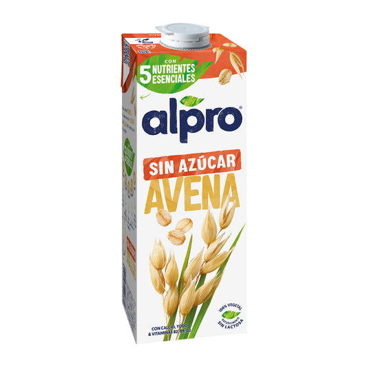 Bebida vegetal  de avena s/azucar Alpro 1l La Despensa