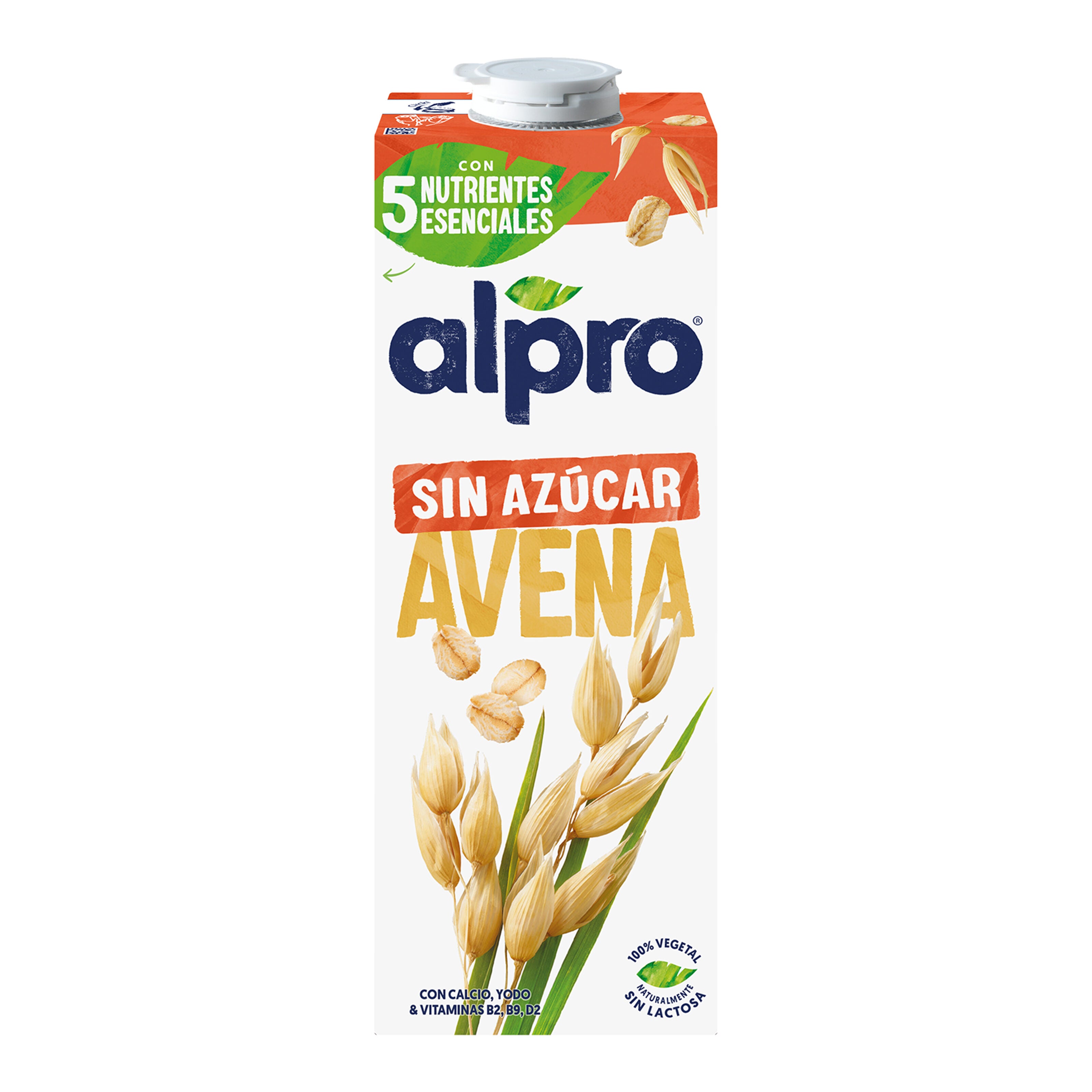 Bebida vegetal  de avena s/azucar Alpro 1l