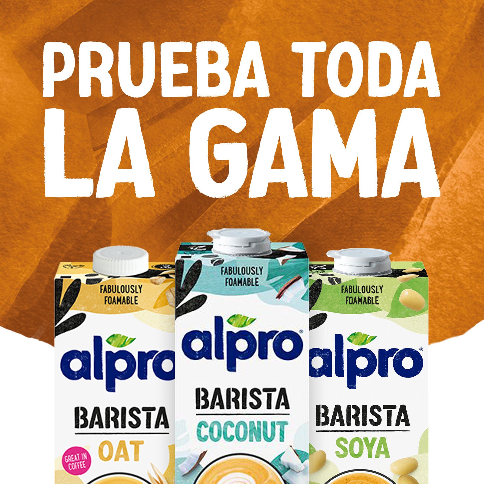 Bebida vegetal barista almendra Alpro 1 l