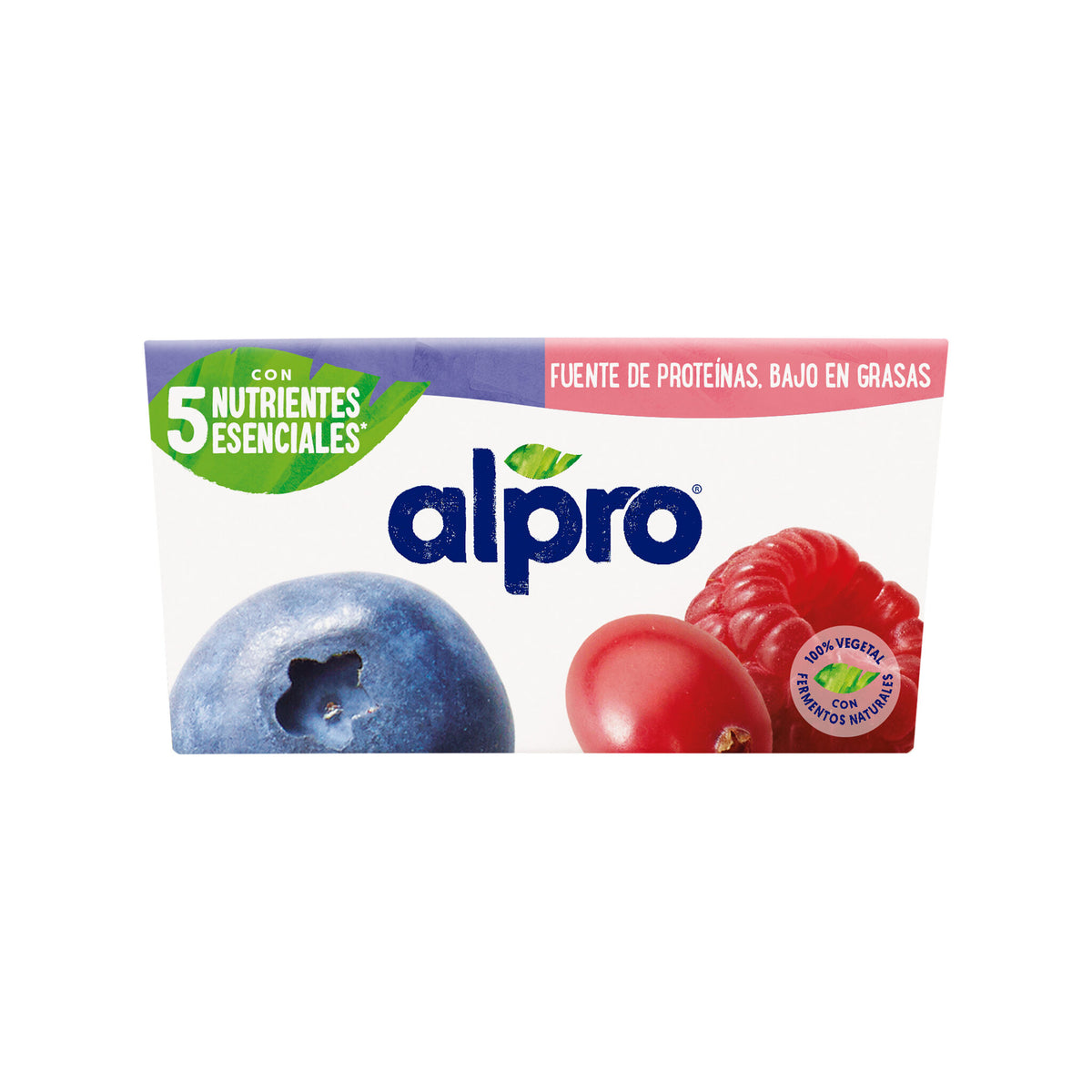 Postre vegetal aran/frut Alpro p4 125g/u
