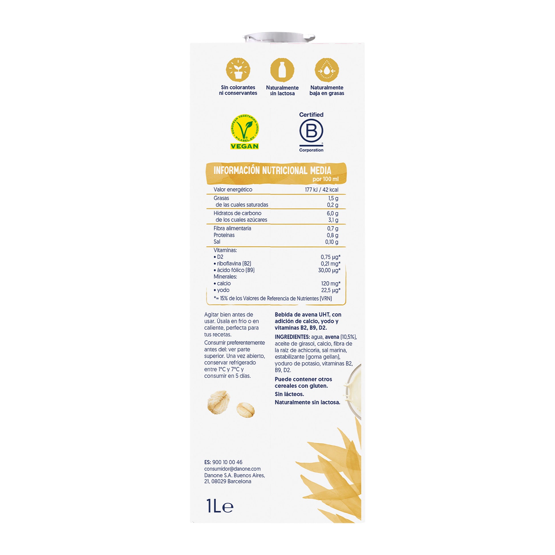 Bebida avena  Alpro 1l