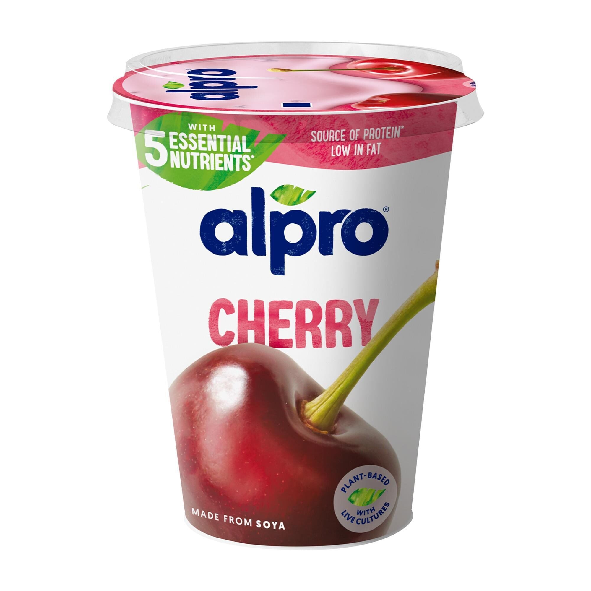 Postre vegetal cereza Alpro 400g