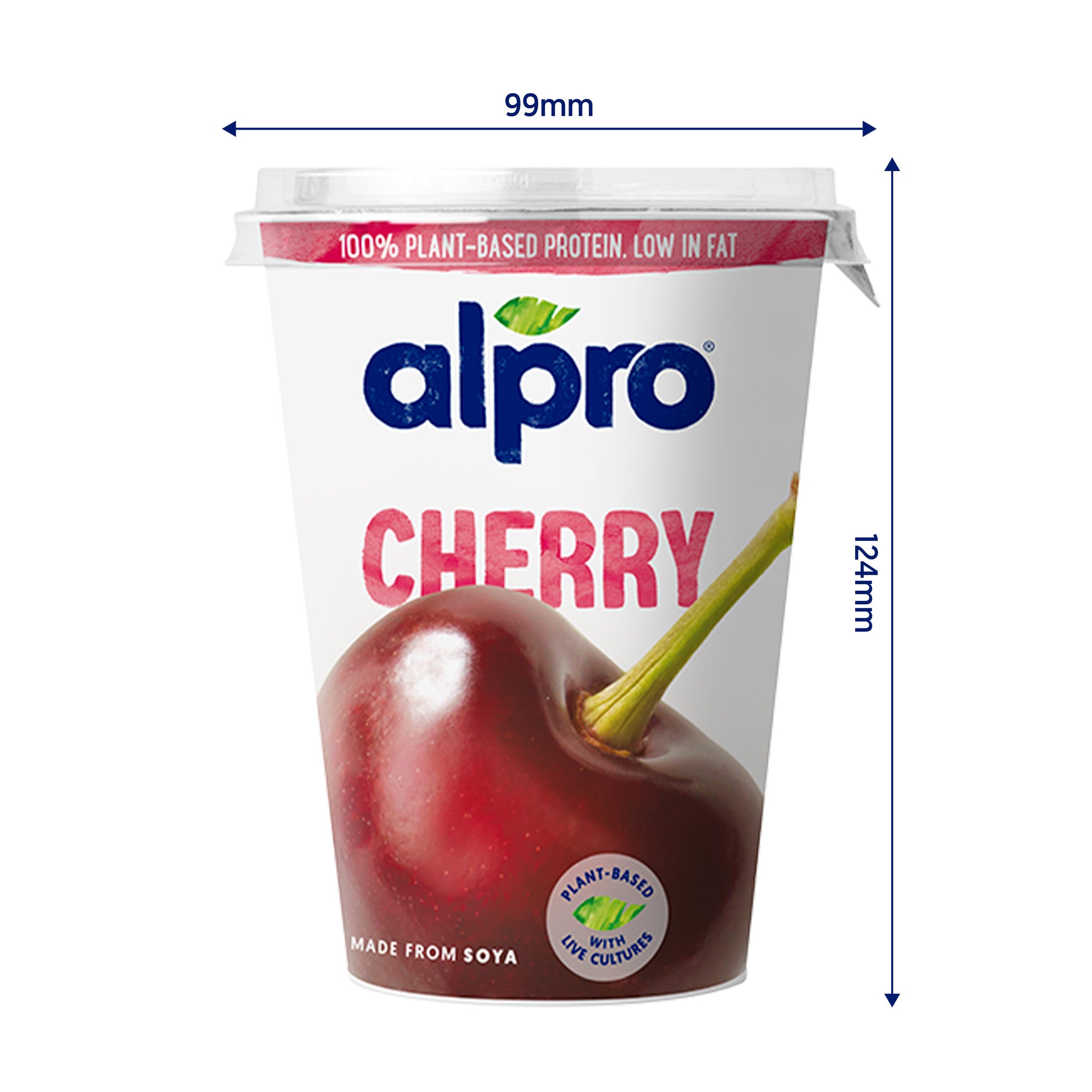 Postre vegetal cereza Alpro 400g