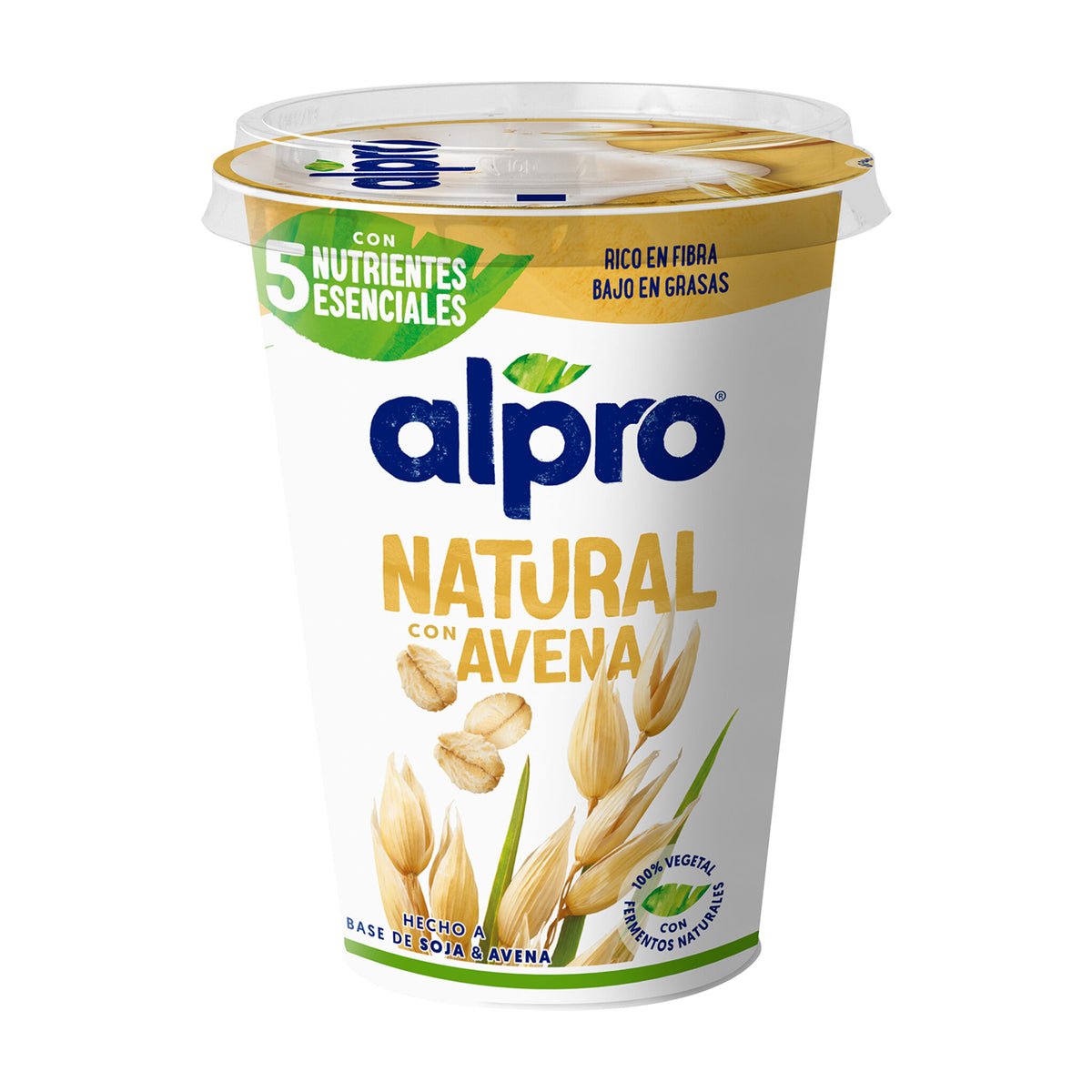 Postre vegetal soja avena Alpro 400g