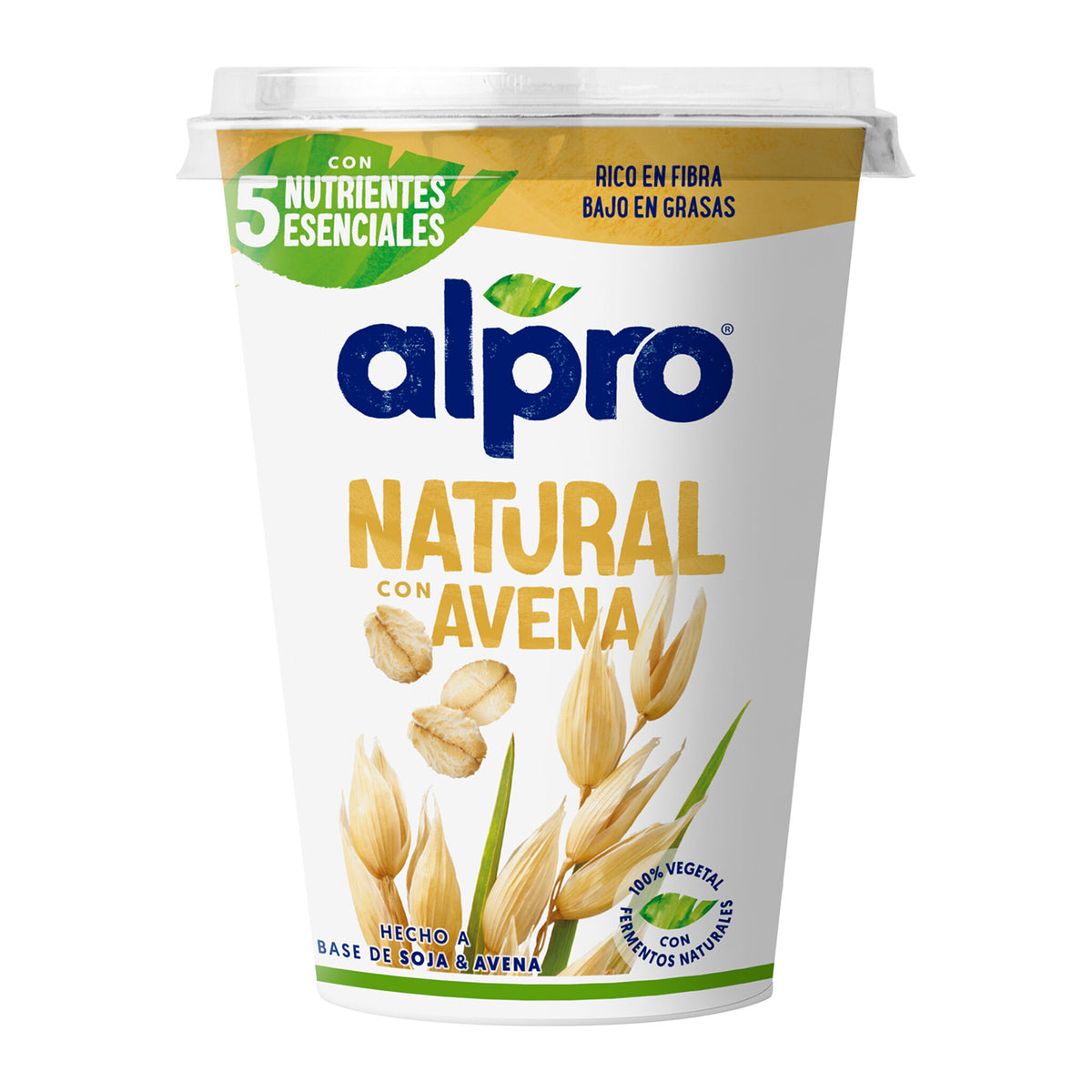 Postre vegetal soja avena Alpro 400g