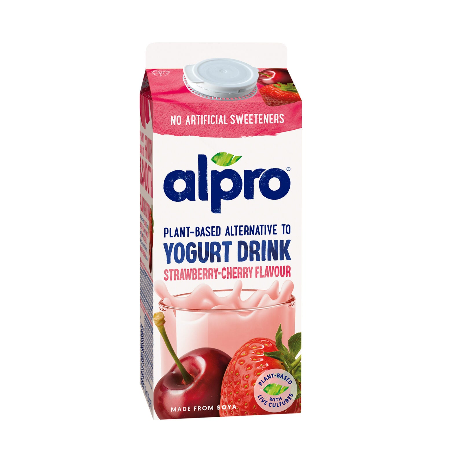 Bebida fresa/cereza drink Alpro 750ml