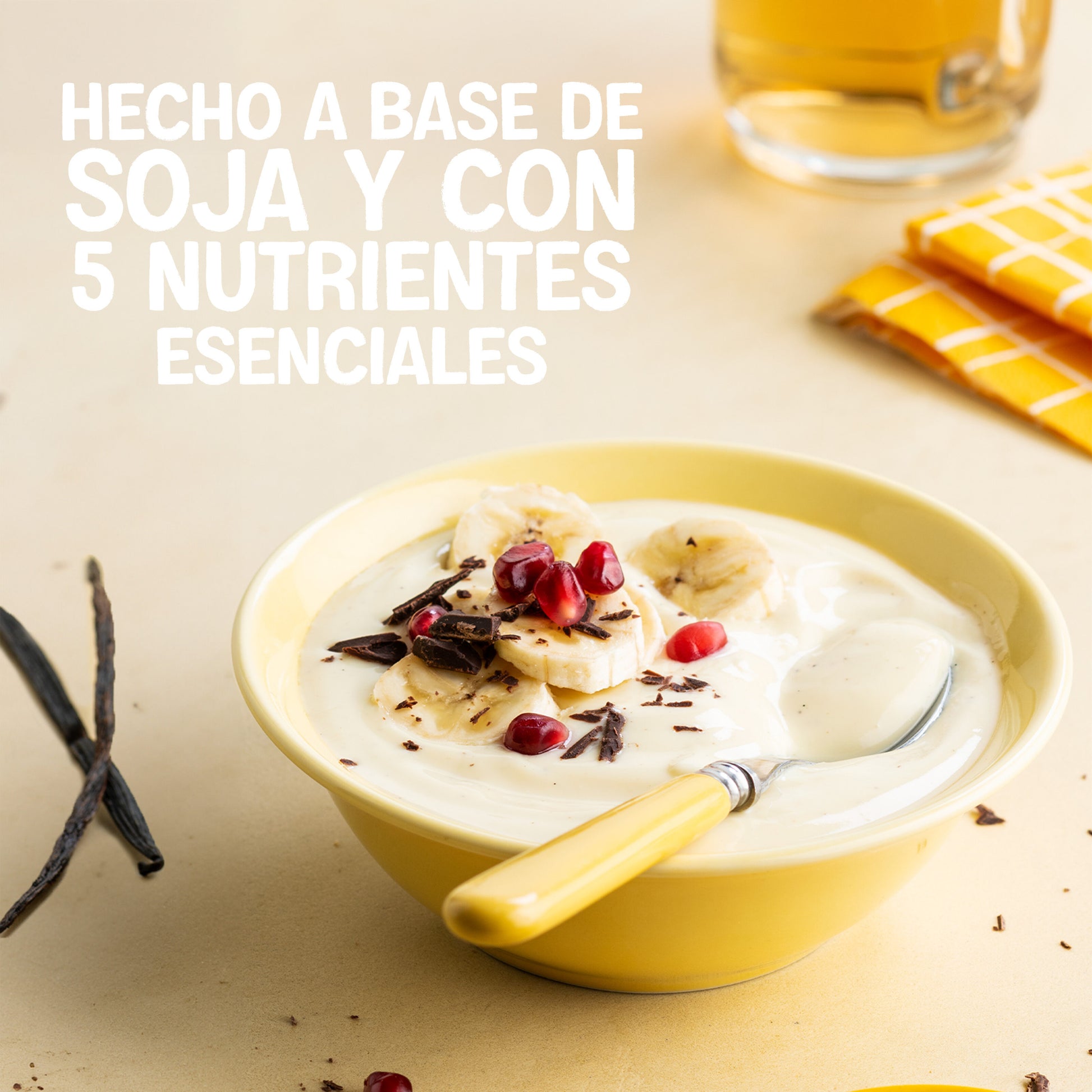Postre soja vanilla Alpro 400g