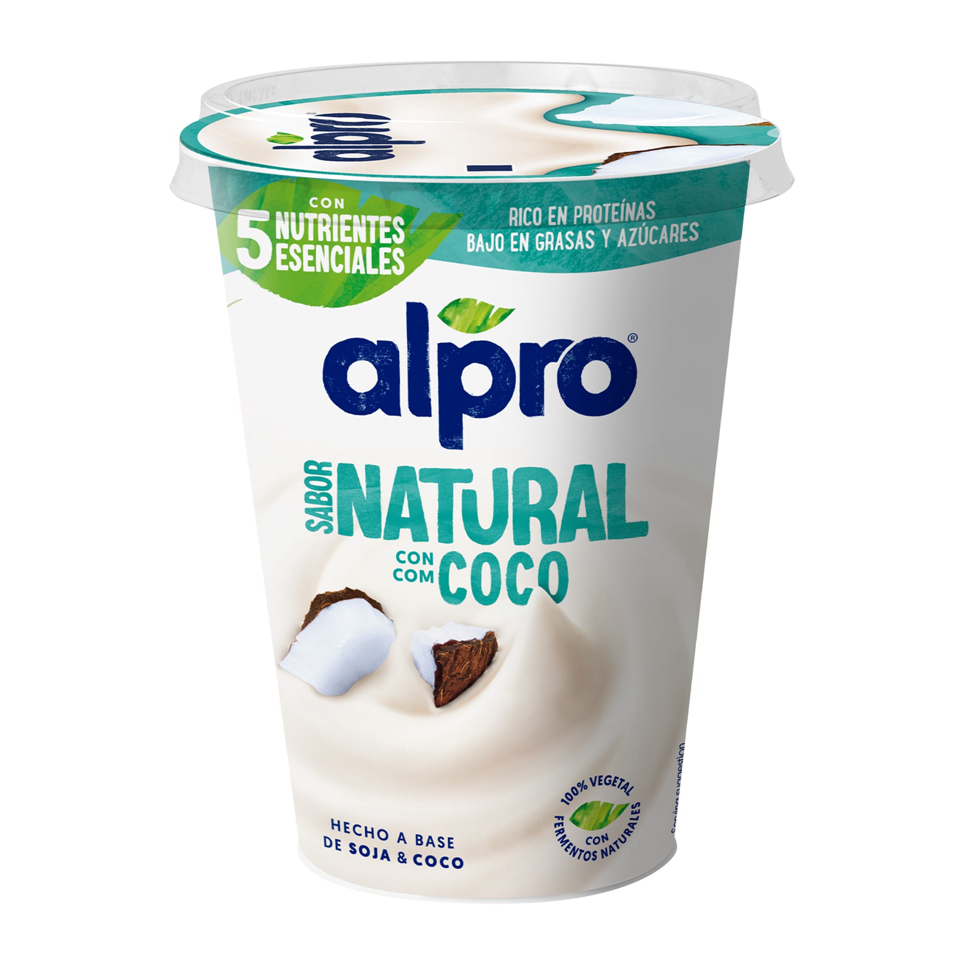 Postre vegetal soja coco Alpro 400g