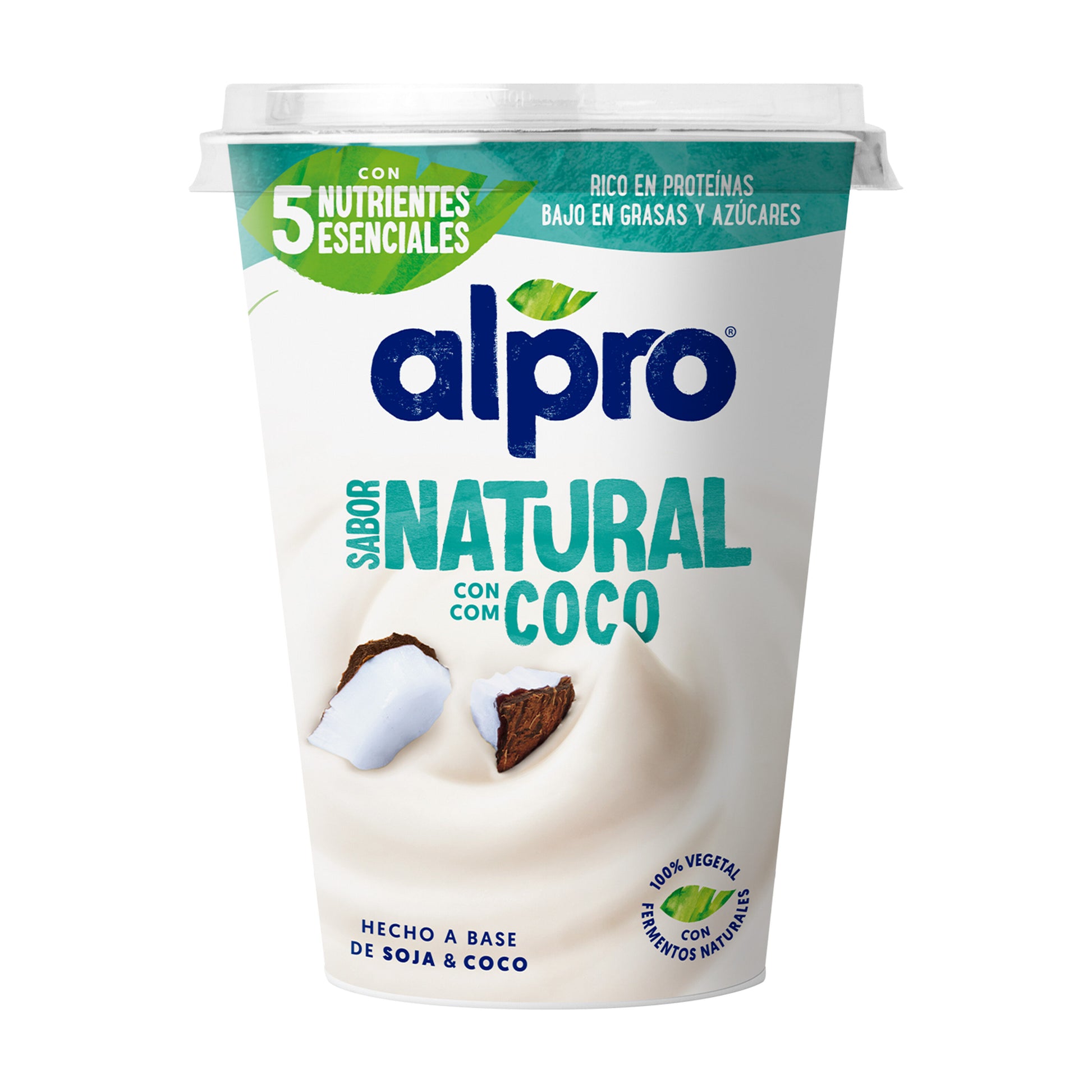 Postre vegetal soja coco Alpro 400g
