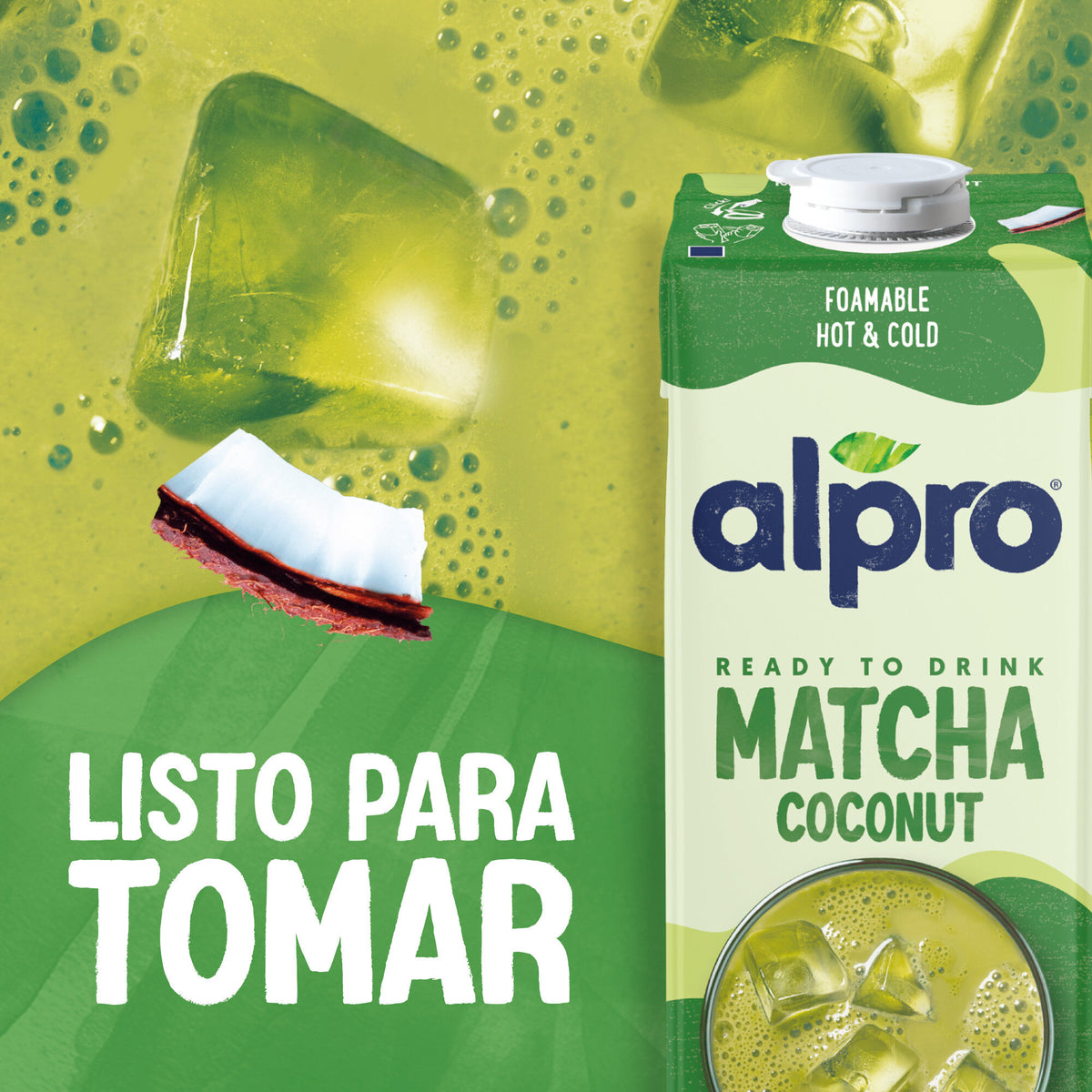 Bebida matcha coco Alpro 1l