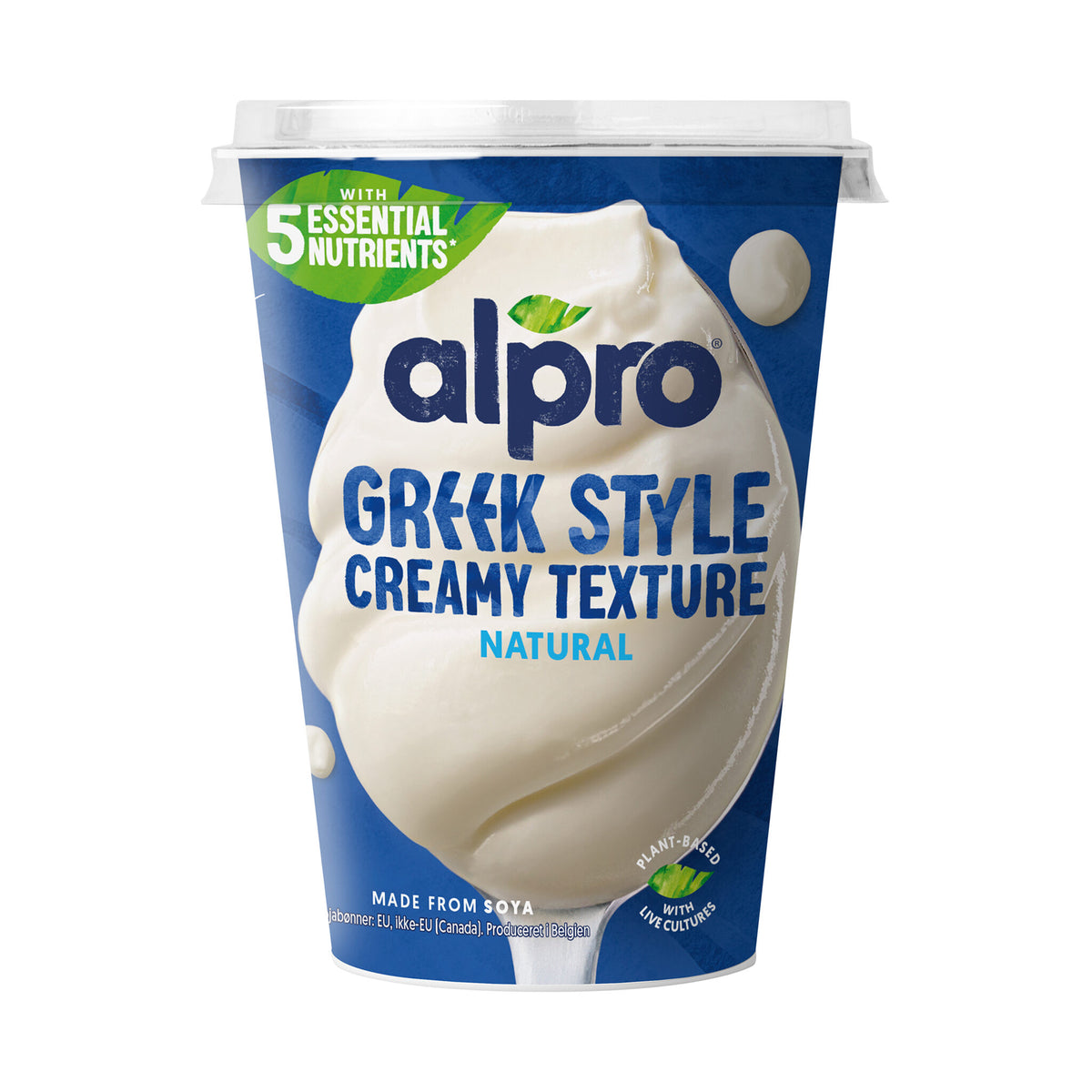 Yogur griego vegetal natural Alpro 400g