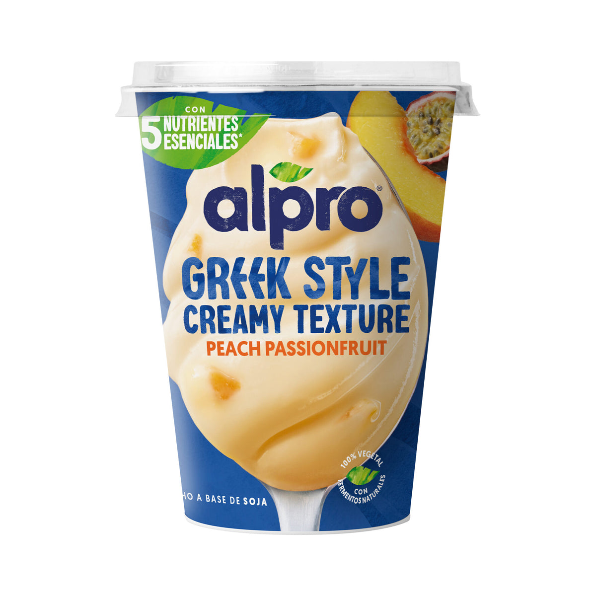 Yogur griego vegetal yellow fruits Alpro 400g