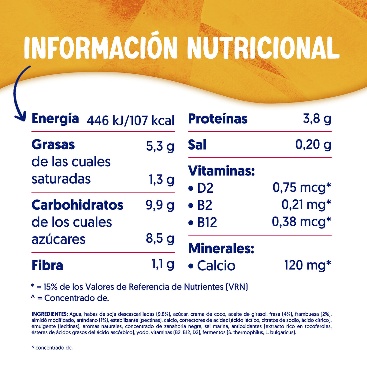 Yogur griego vegetal frutos rojos Alpro 400g