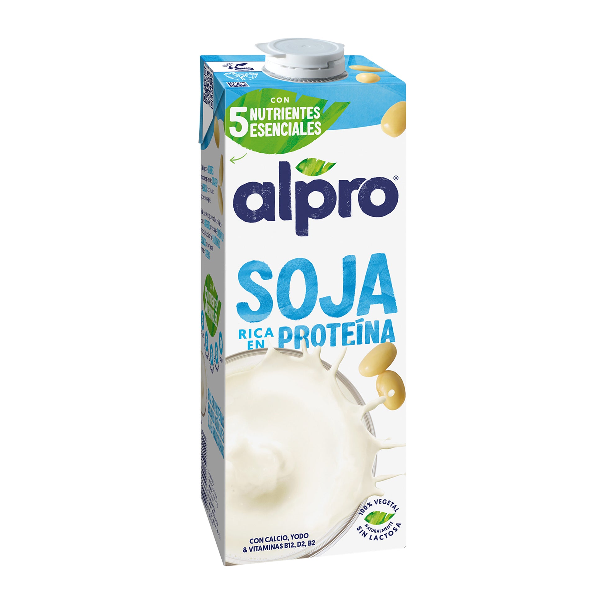Bebida  vegetal soja calcio Alpro 1l