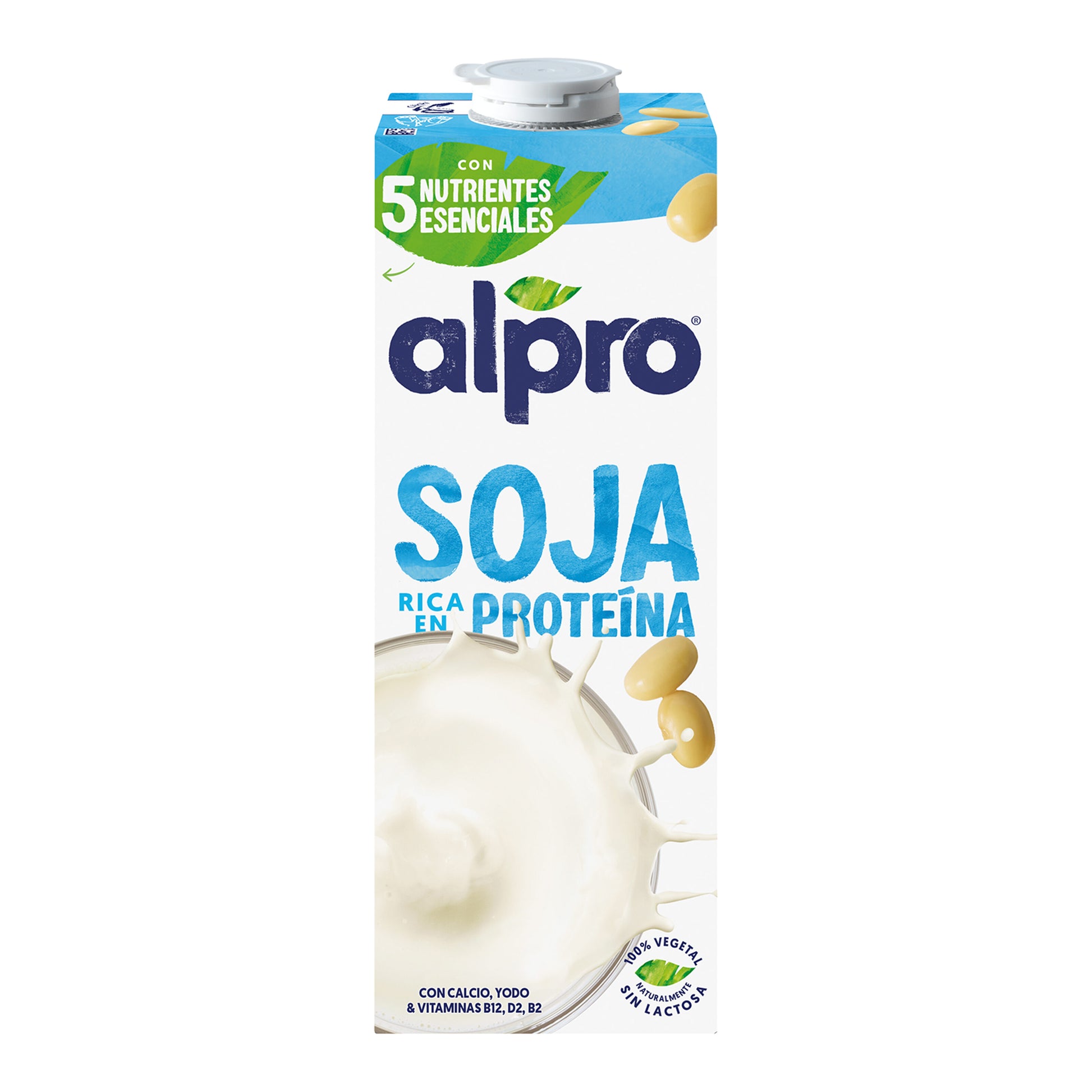 Bebida  vegetal soja calcio Alpro 1l