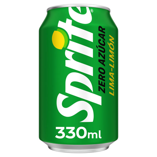Refresco lima limon zero fresh lata Sprite 330ml La Despensa
