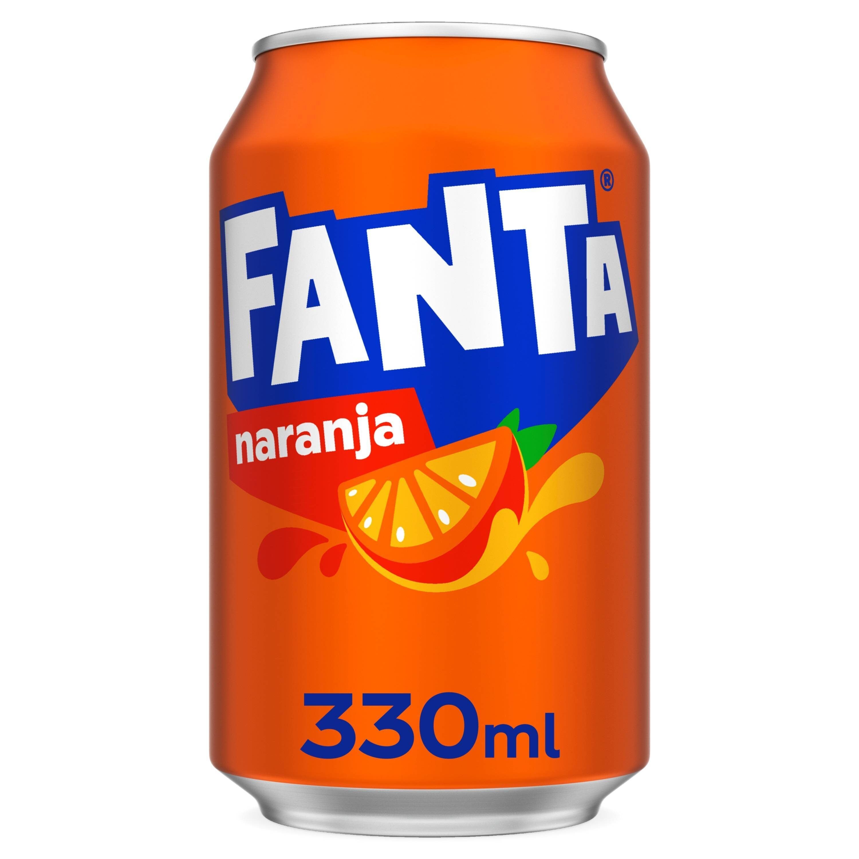 Refresco naranja  Fanta 330ml