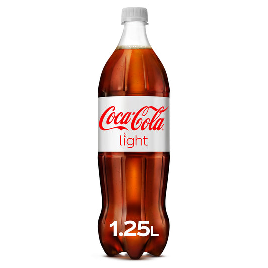 Bebida refrescante light pet Coca cola 1.25l La Despensa