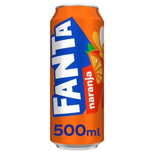 Refresco naranja lata Fanta 500ml La Despensa