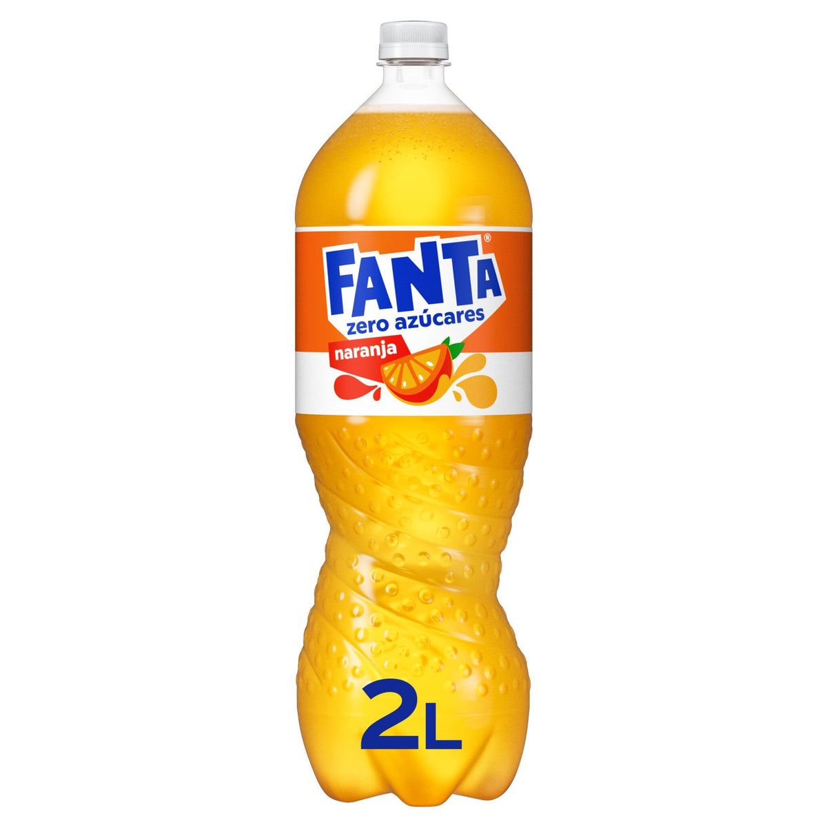 Refresco naranja zero Fanta 2l