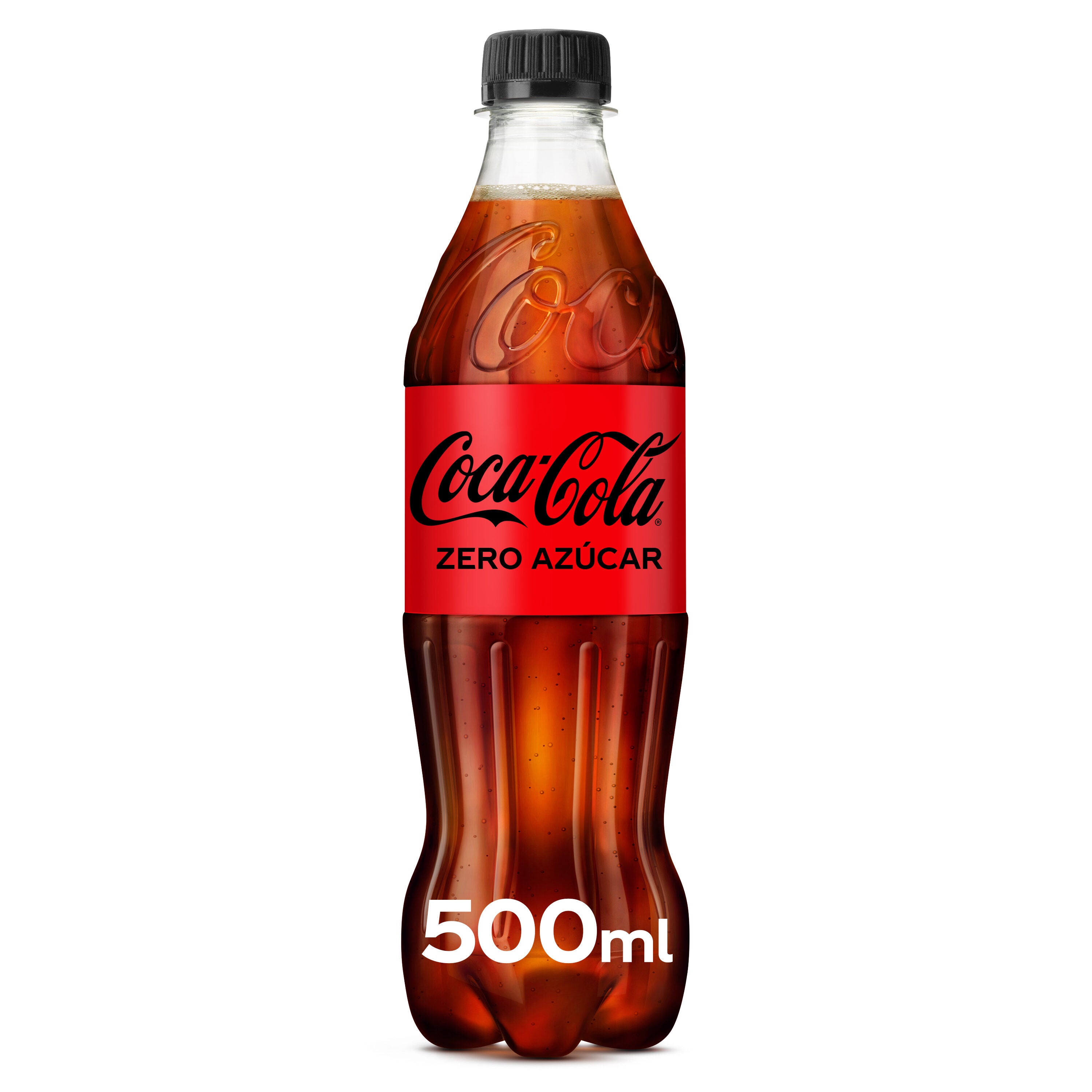 Refresco cola s/azúcar  zero Coca cola 500ml