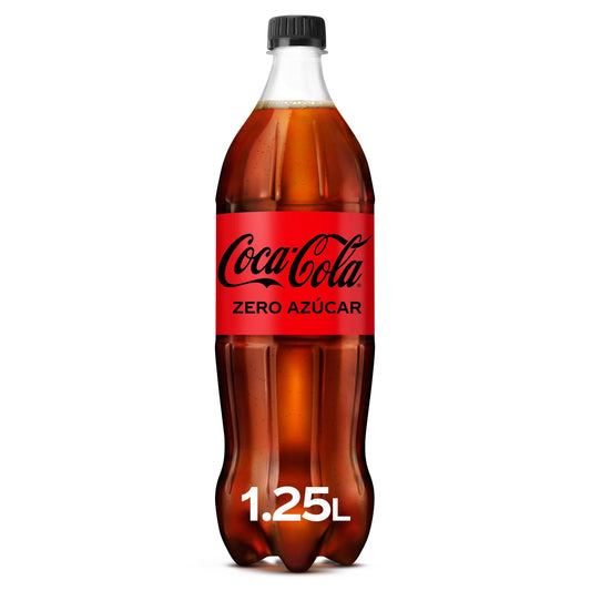 Refresco cola s/azúcar Coca cola zero 1.25l La Despensa