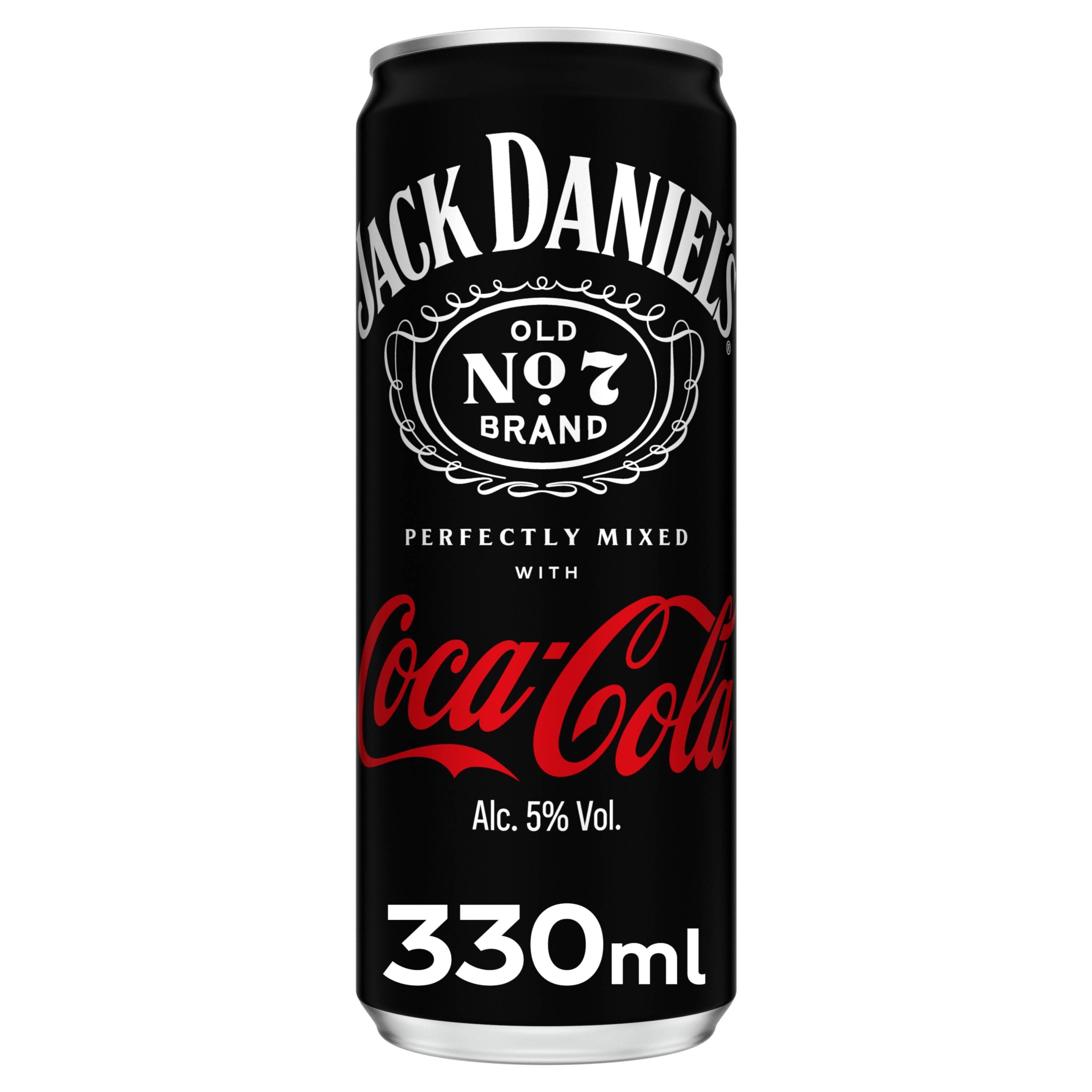 Combinado c/alcohol whiskey c/cola Coca cola 330ml