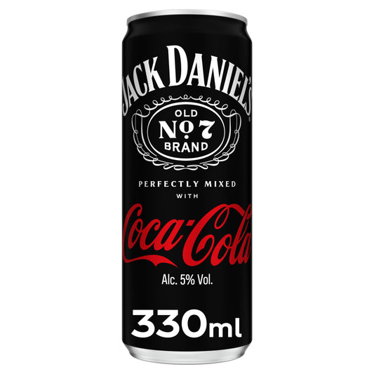 Combinado c/alcohol whiskey c/cola Coca cola 330ml La Despensa
