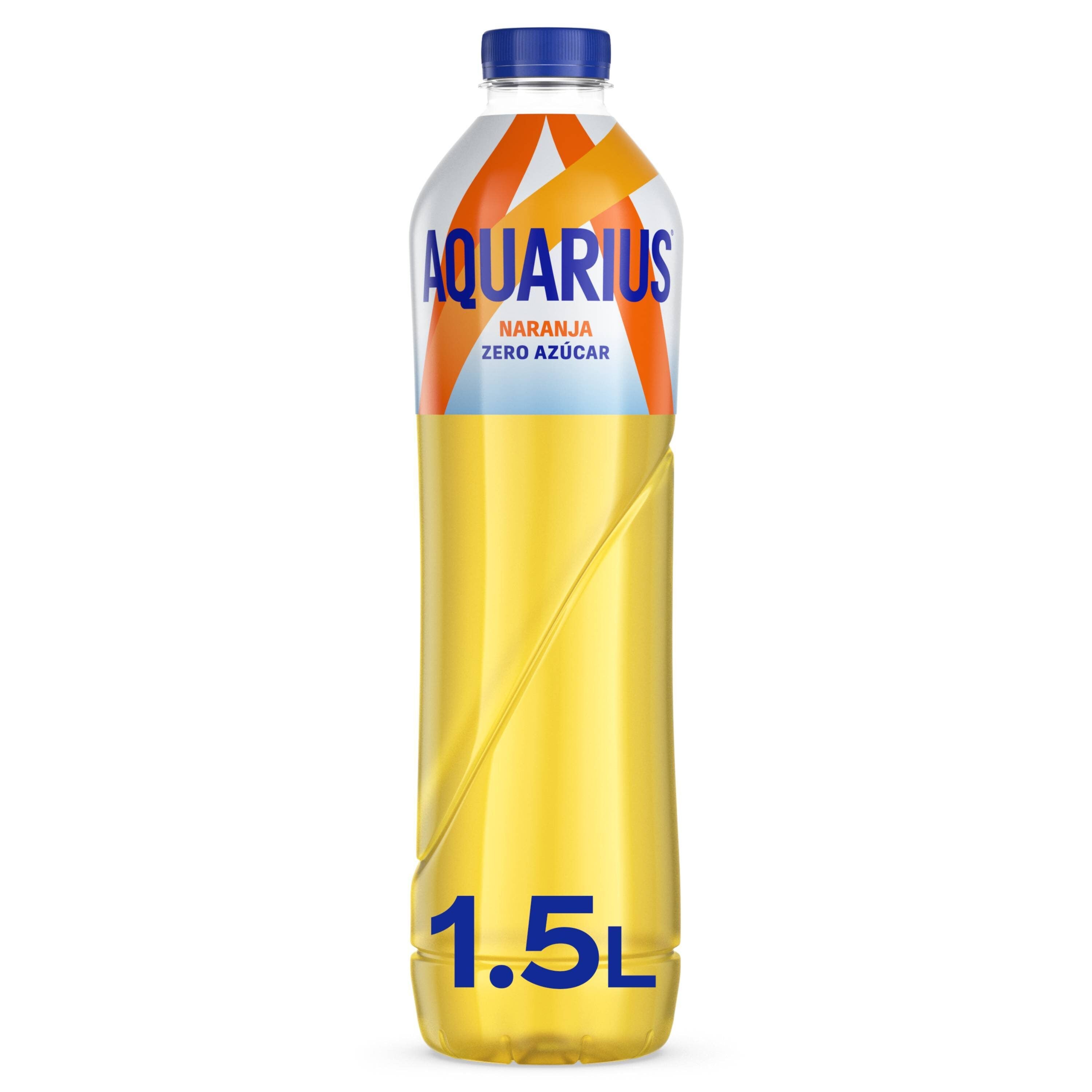 Bebida isotónica naranja s/azúcar Aquarius zero 1.5l