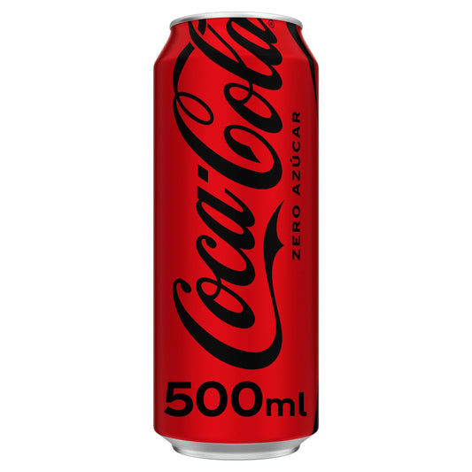Refresco cola s/ázucar lata Coca cola 500ml La Despensa