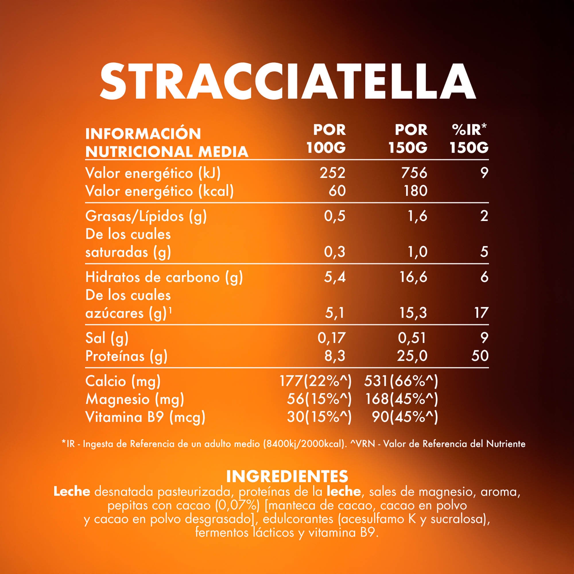 Yogur liquido stracciatella Yopro Danone 300g