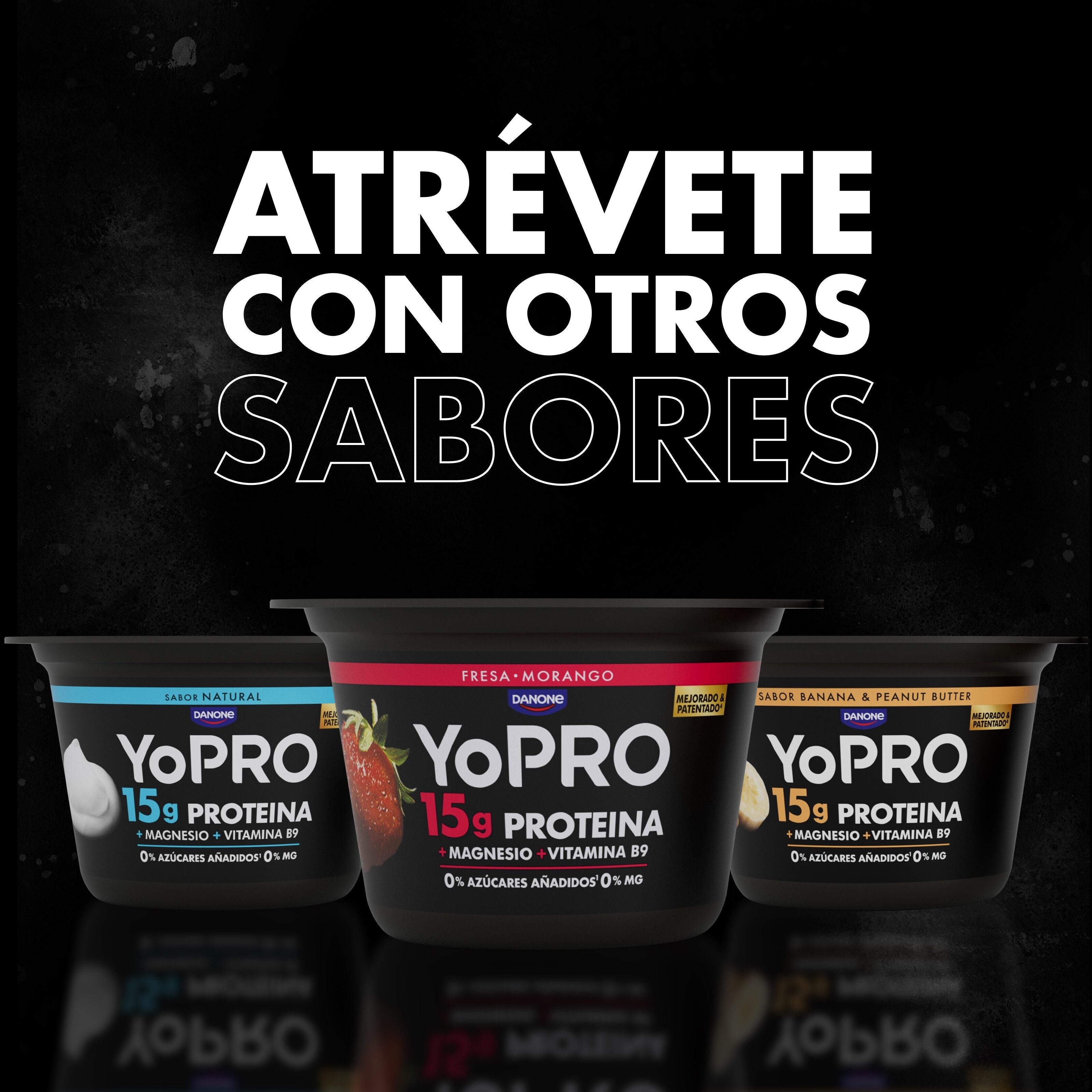 Yogur natural yopro Danone 480g