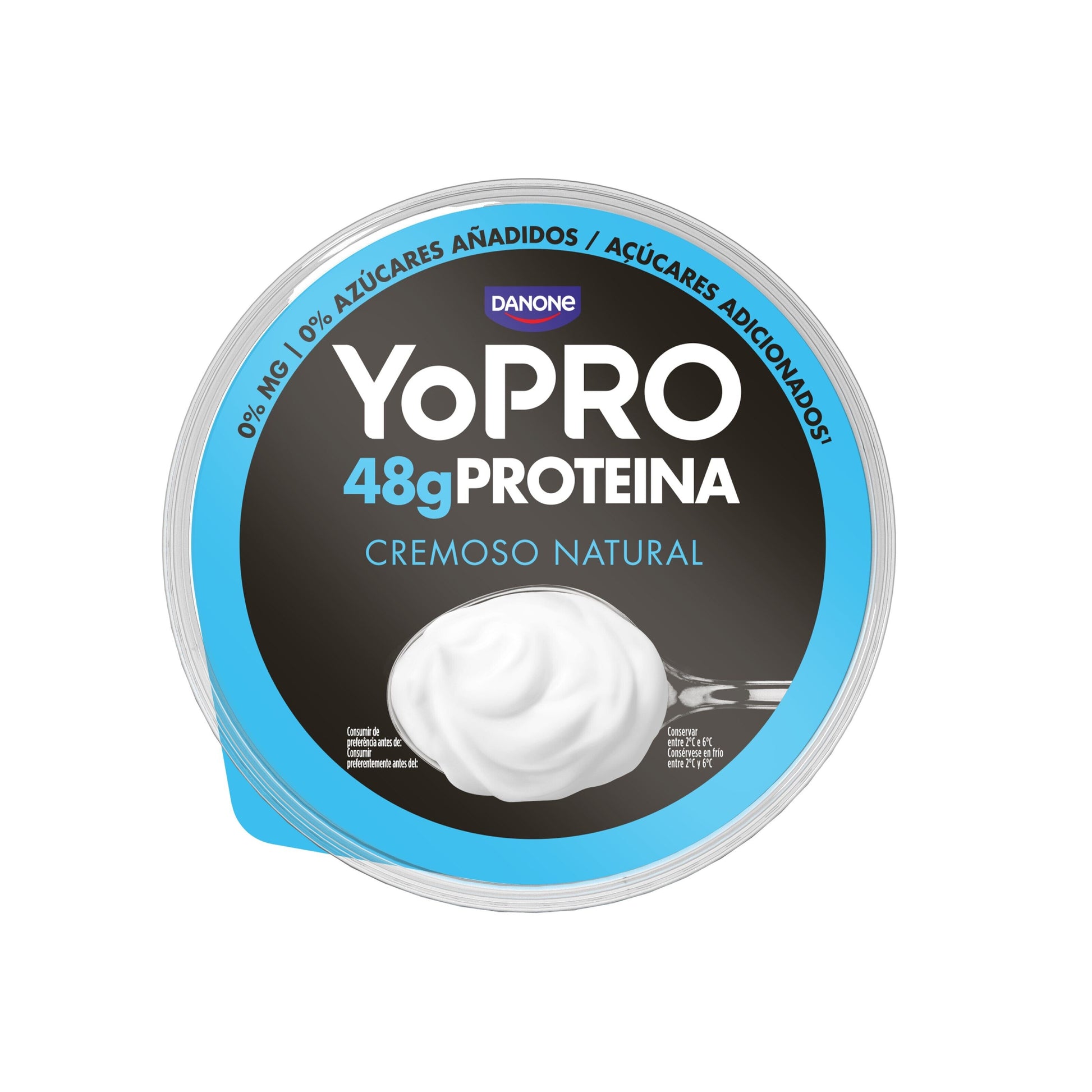 Yogur natural yopro Danone 480g