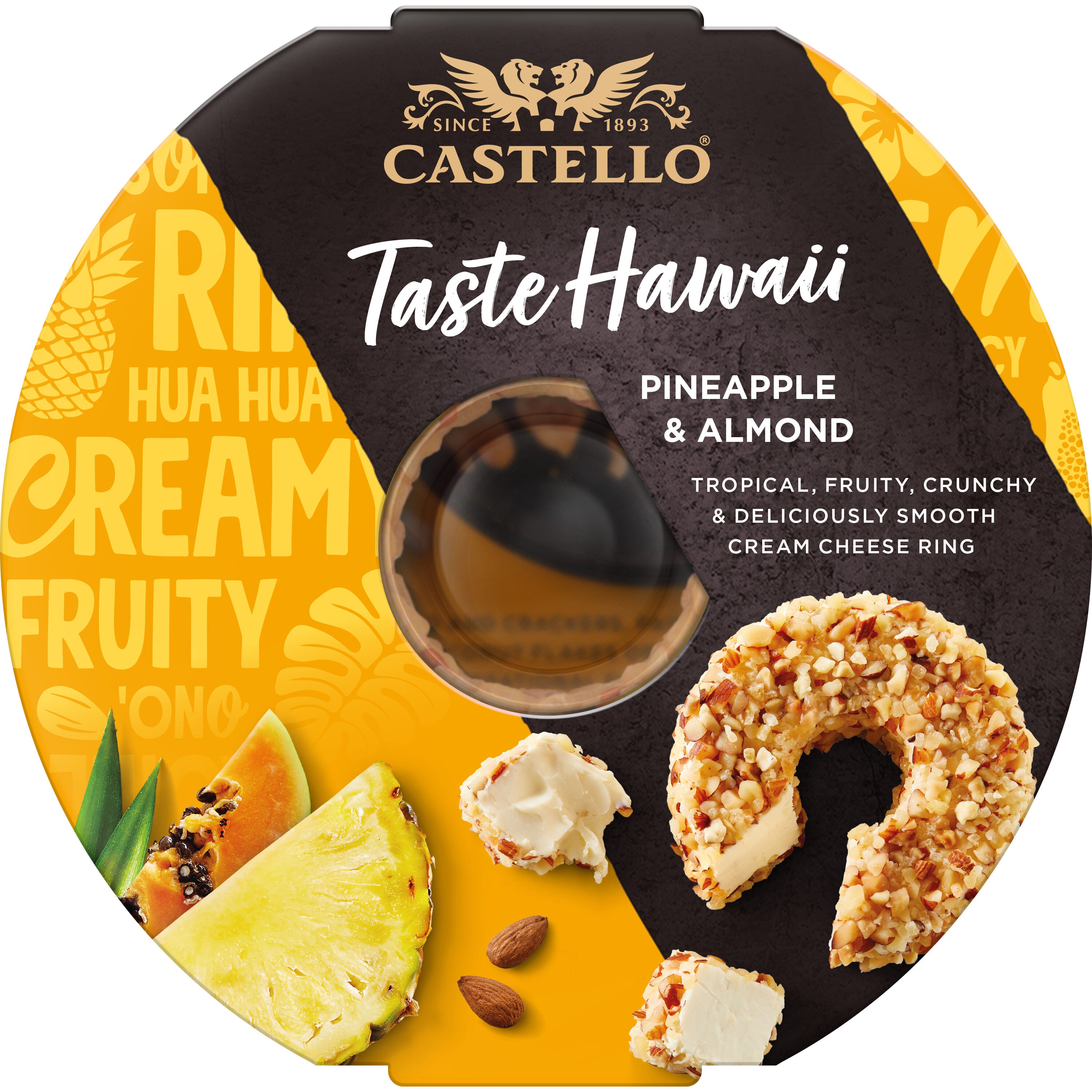 Queso blanco c/piña Castello 125g