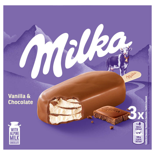 Bombon vainilla Milka p3 90ml/u La Despensa