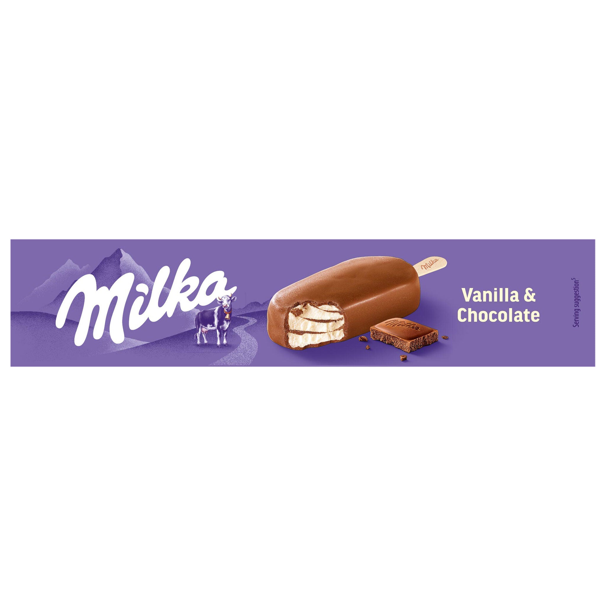 Bombon vainilla Milka p3 90ml/u