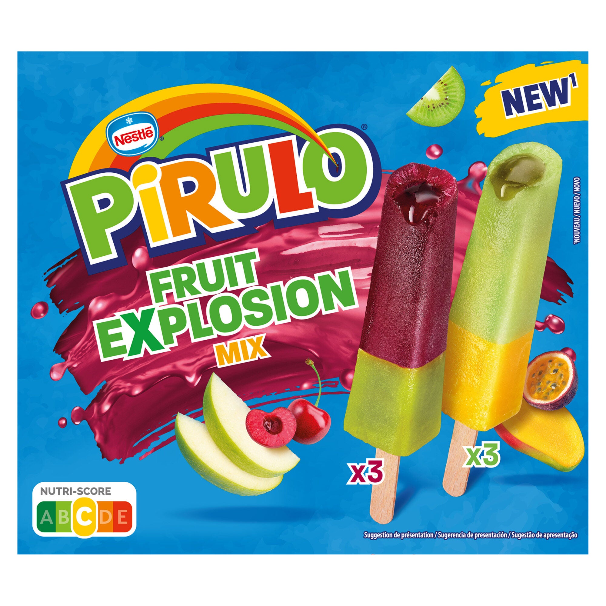 Pirulo fruit explosion Nestle p6 42ml/u