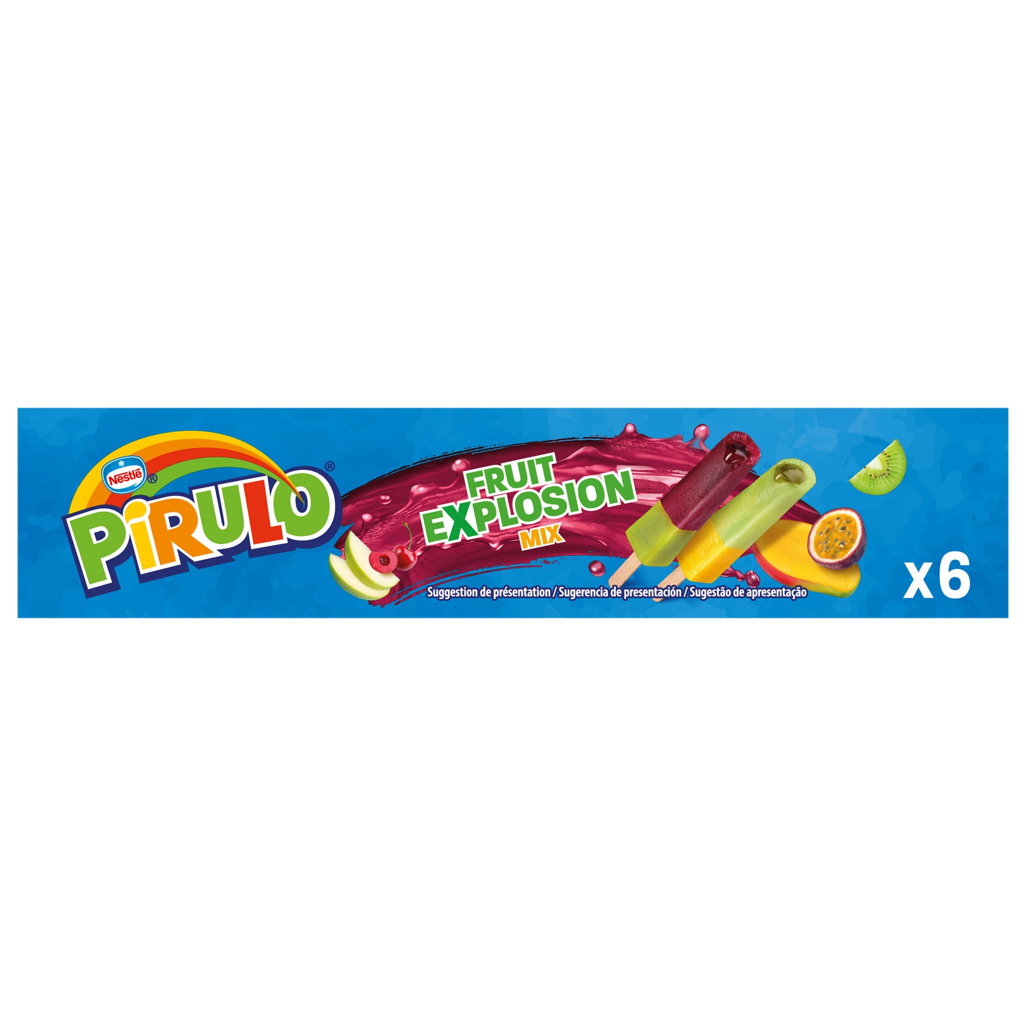 Pirulo fruit explosion Nestle p6 42ml/u