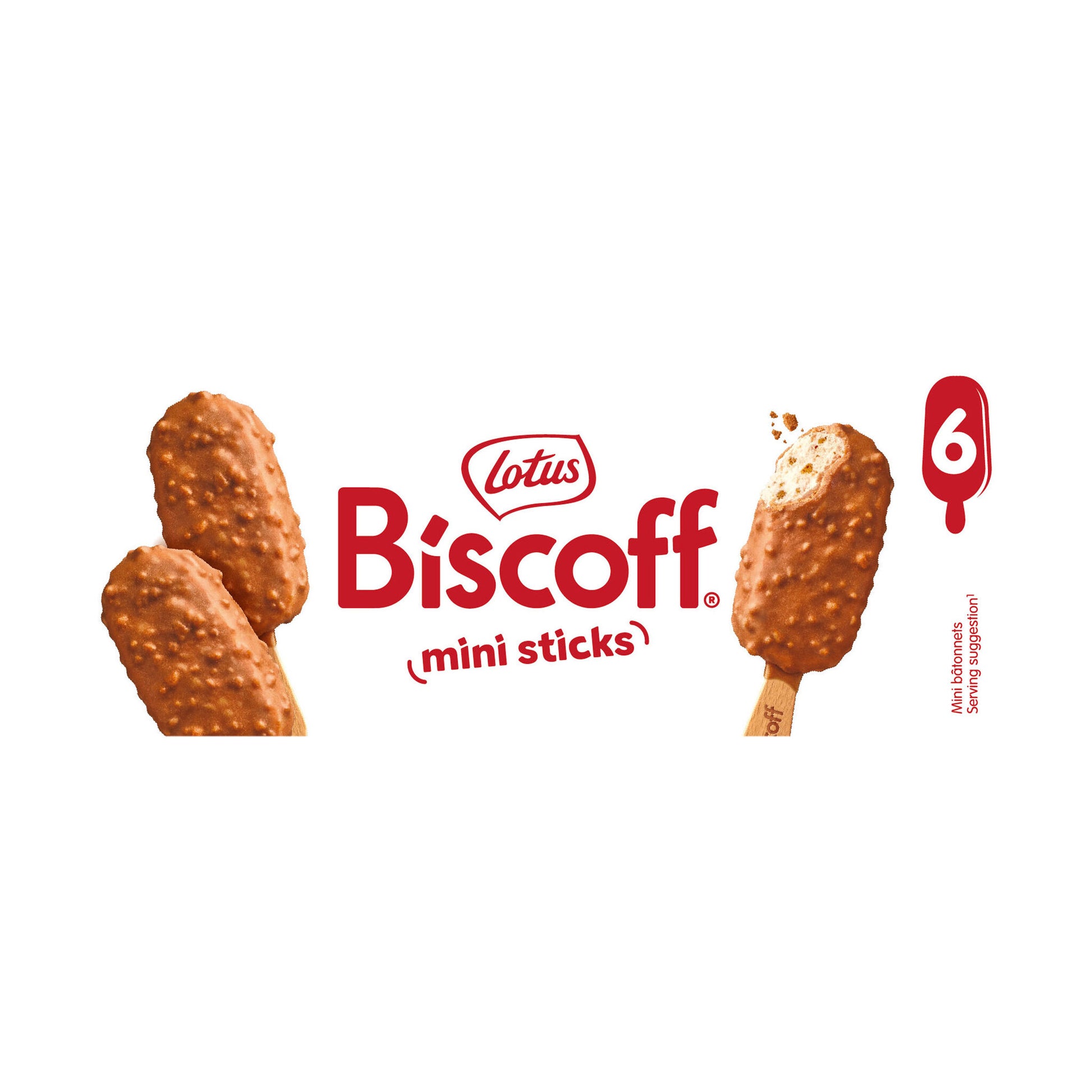 Bombon mini Biscoff p6x50ml