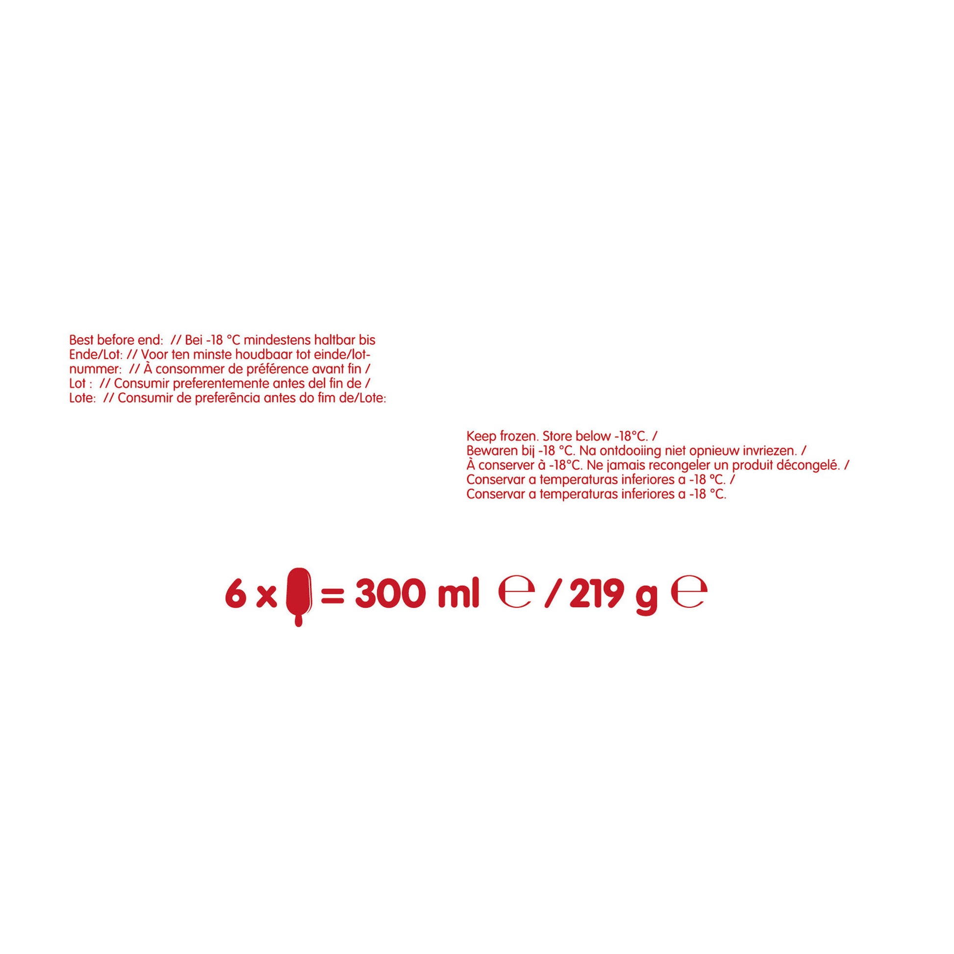 Bombon mini Biscoff p6x50ml