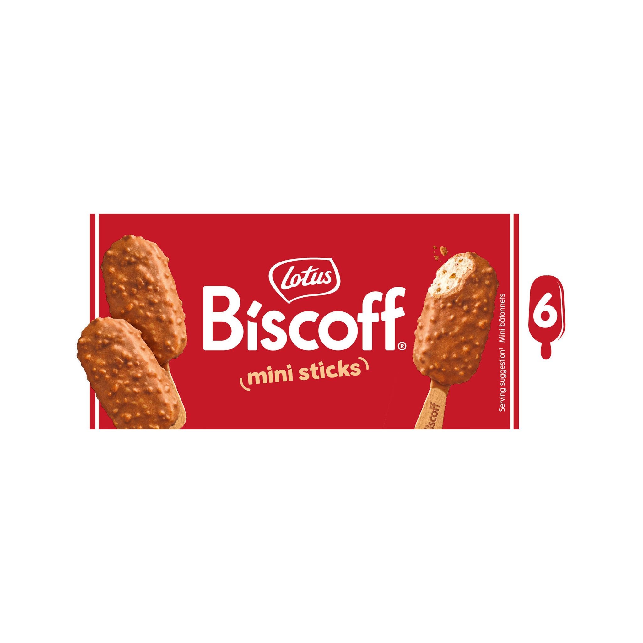Bombon mini Biscoff p6x50ml