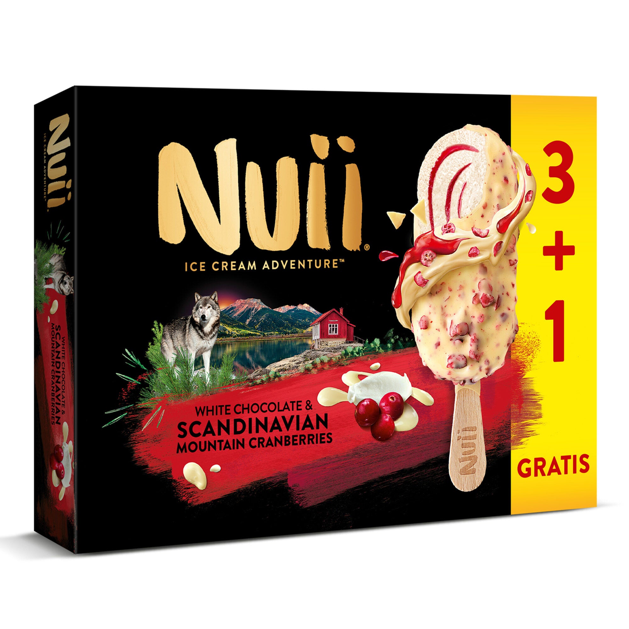 Bombon mascarpone arandanos rojos Nuii p3+1 90ml
