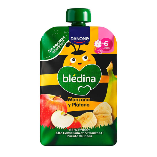 Compota manzana /plátano Blédina 100g La Despensa