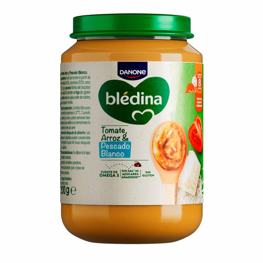 Potito crema arroz/pescado/tomate Blédina 200g La Despensa