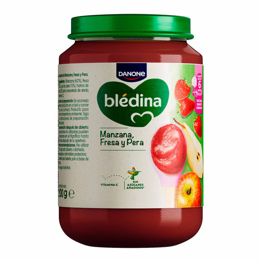 Compota fresa/manzana Blédina 200g La Despensa