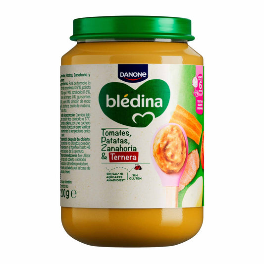 Potito crema ternera/tomate/zanahoria Blédina 200g La Despensa