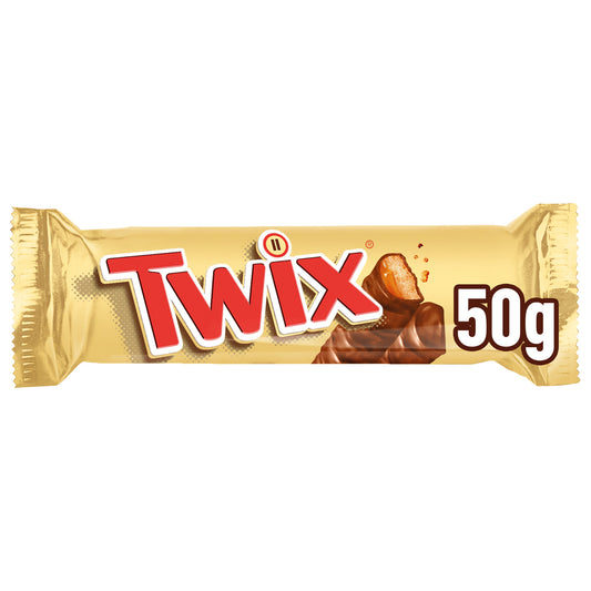 Barrita chocolate c/caramelo Twix 50g La Despensa